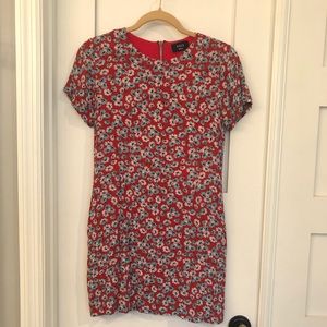 Floral Print T Shirt Dress